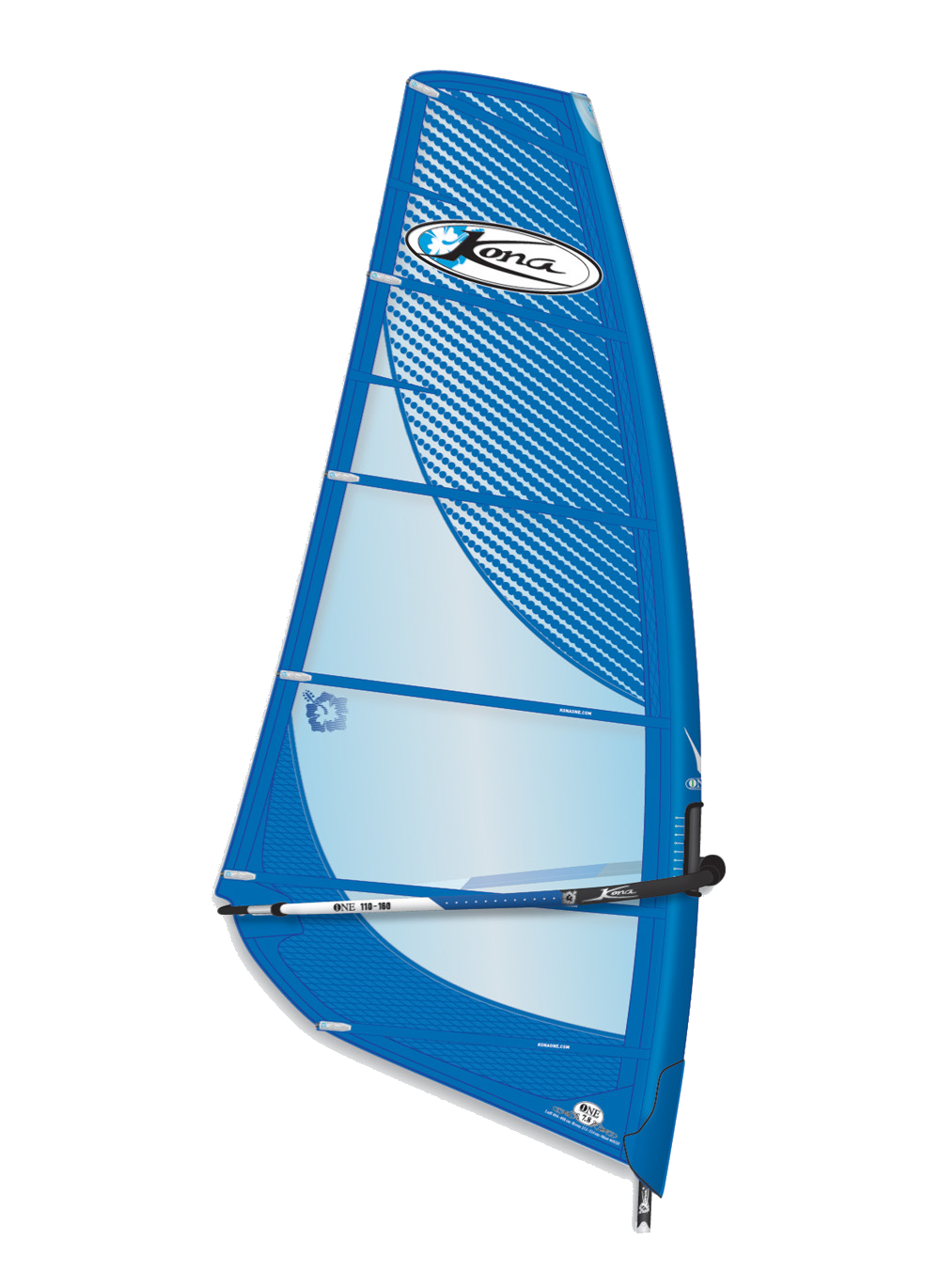 Kona One 7.8 rig för seglare mellan 65 och 75 kg.